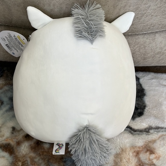 🦄 Squishmallows Panja the White Peppermint Unicorn BNWT 12” - Picture 5 of 7